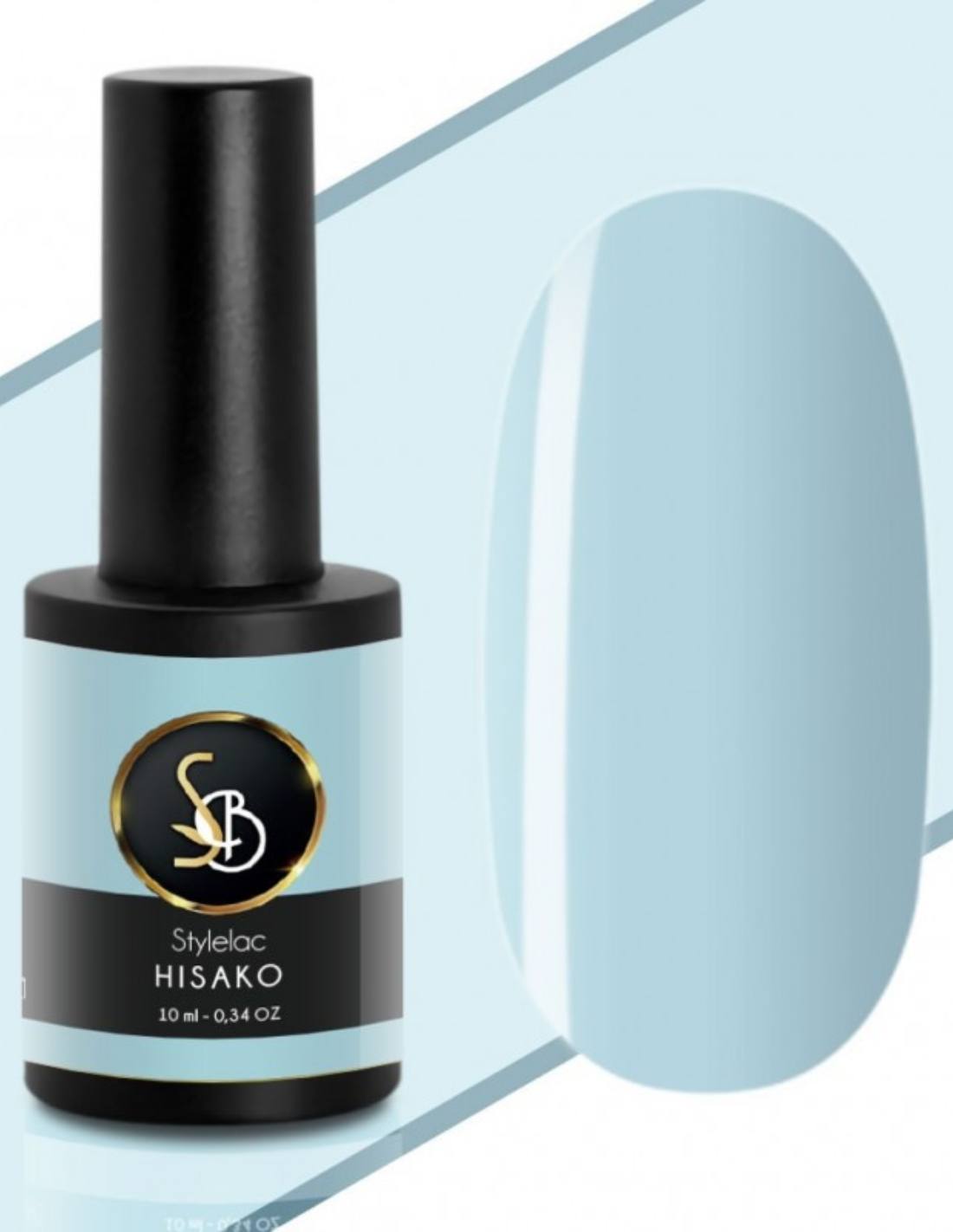 Smalto semipermanente azzurro chiaro - Hisako