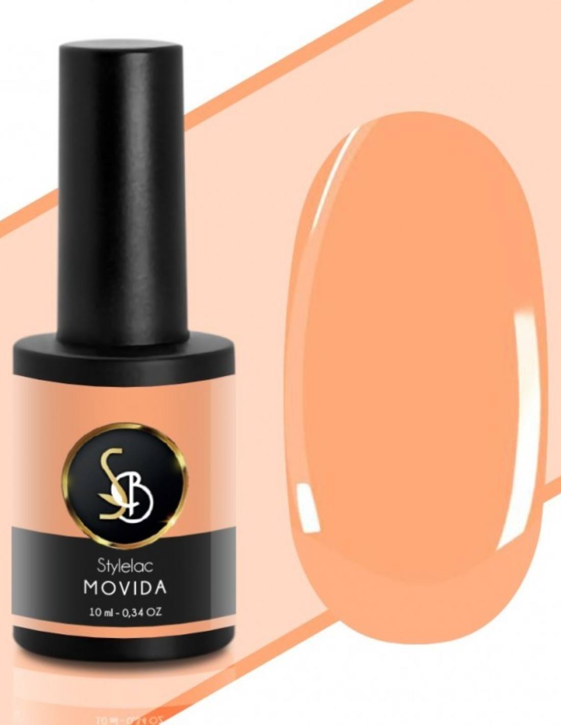 Smalto semipermanente rosa pesca - Movida