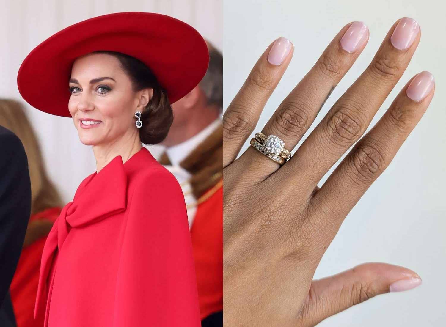 Le icone della old money manicure - kate middleton