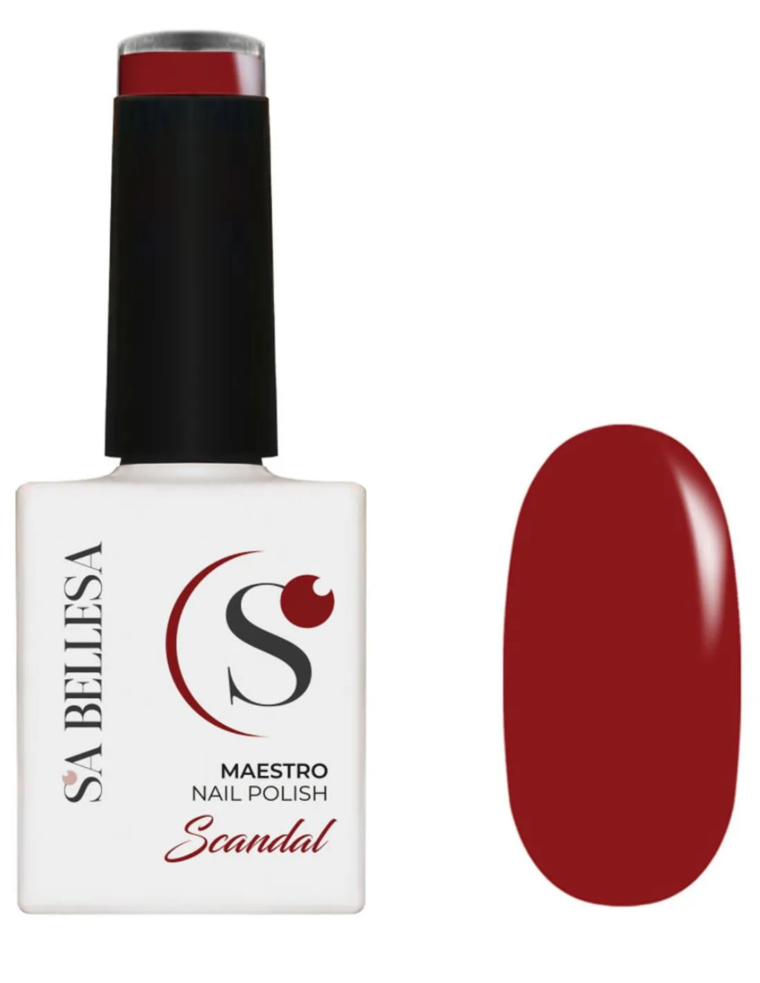 Smalto Semipermanente Rosso Rubino - Scandal