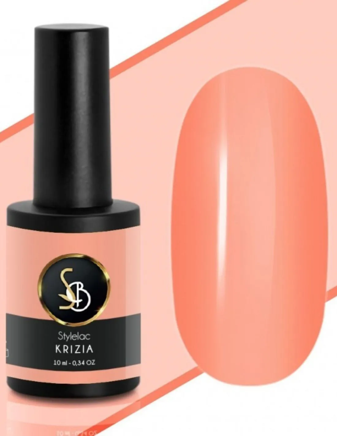 Smalto semipermanente Rosa Corallo - Krizia