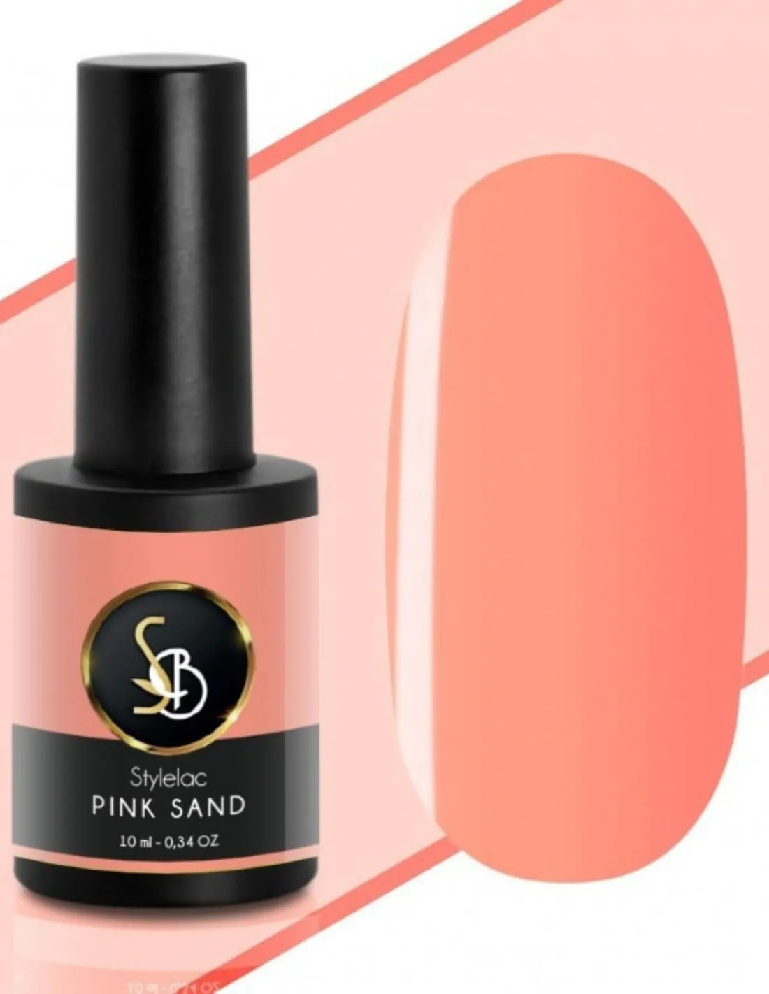 Smalto semipermanente corallo vivace - Pink Sand